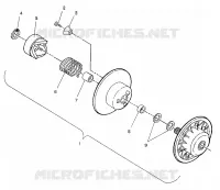 FRIZIONE DRIVEN ASSEMBLY SPORT / 0930443 (4922942294022A)