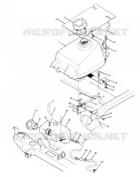 MONTAGGIO SERBATOIO CARBURANTE (4916341634009A)