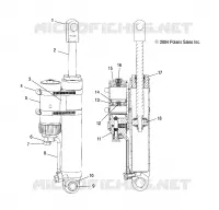 SHOCK (REAR TRACK)