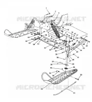 SOSPENSIONI ANTERIORI and SCIARE RXL / 0930768 and RXL SKS / 0930568 (4922992299011A)