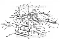 ESTENSIONE RACK   TUNNEL WIDETRAK GT 0962061 AND EUROPEAN WIDETRAK GT E962 (4931623162B011)