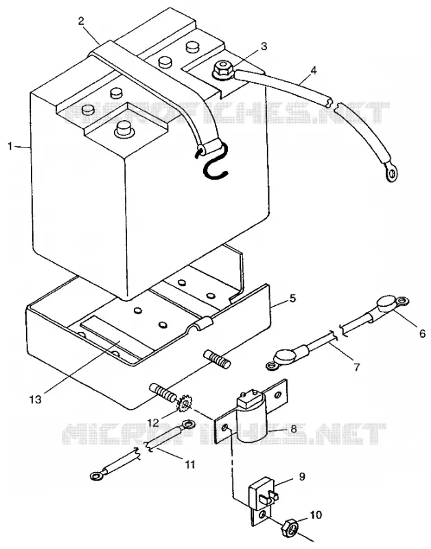 BATTERIA BOX LITE DELUXE 0963431 (4938273827A013)