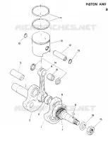 PISTONE AND ALBERO MOTORE STAR AND STARTRAK (4916811681036A)