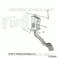 ENGINE, ACCELERATORE PEDALE