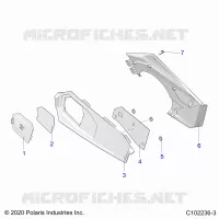 BODY, CLOSE OFF PANEL and ACCESS PANEL