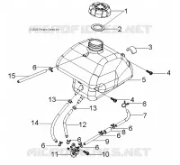 SERBATOIO DI CARBURANTE and HOSES