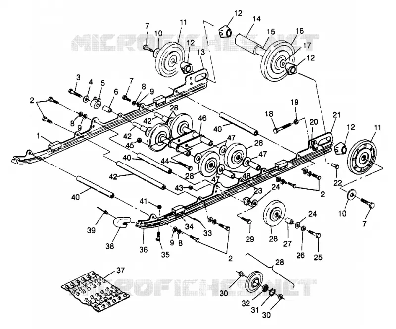 SOSPENSIONE TRAN SPORT 0970143 and EUROPEAN TRAN SPORT E970143 (4938293829B009)