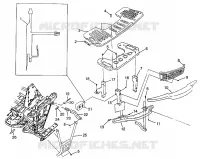 RACK ANTERIORE   PARAURTI MONTAGGIO (300) XPRESS 300 W97CA28C (4939603960A009)