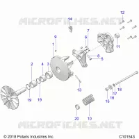 TRASMISSIONE, PRIMARY CLUTCH