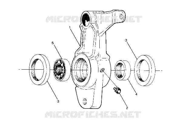 TENSIONE ANTERIORE ASSEMBLY, L.H.-PN 1380004 TENSIONE ANTERIORE ASESMBLY, R.H.-PN (4913511351033B)