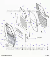 PORTE, FRONT, POWER