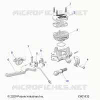 BRAKES, CILINDRO PRINCIPALE ASM.