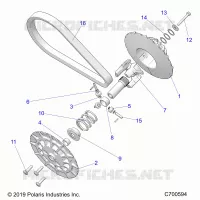 TRASMISSIONE, SECONDARY CLUTCH