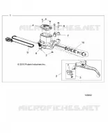 BRAKES, FRONT BRAKE LEVER AND CILINDRO PRINCIPALE