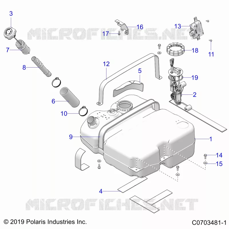 SISTEMA DI ALIMENTAZIONE CARBURANTES, FUEL TANK