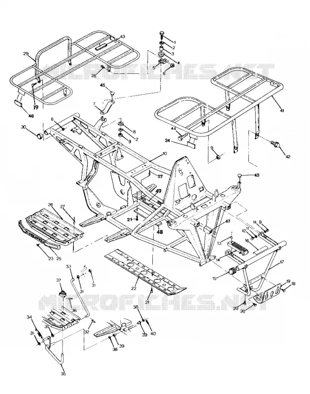 MONTAGGIO DEL TELAIO w/ RACKS 250 2X4/W927527 (4922862286003A)