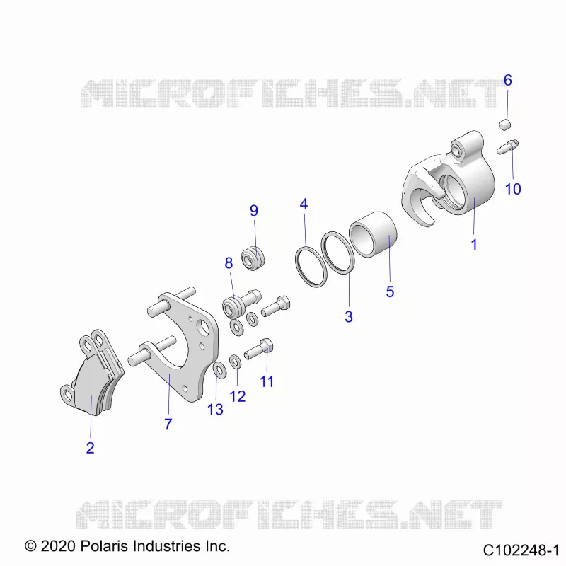 BRAKES, PINZA POSTERIORE