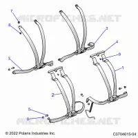 SEDE BELT MOUNTING 4 POINT