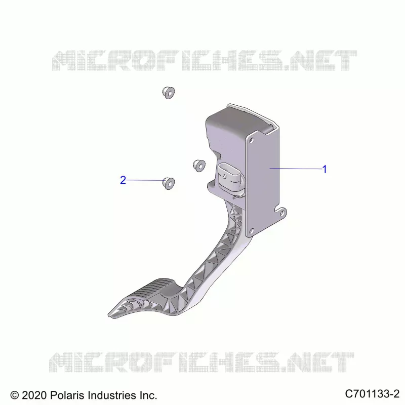 ENGINE, ACCELERATORE PEDALE