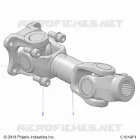 DRIVE TRAIN, PROP POSTERIORE ALBERO