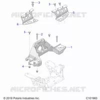 TELAIO, BULKHEAD AND FRONT CAB SUPPORT