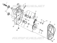 carter della catena 700 RMK 0970966, 700 SKS 0970566, and EUROPEAN 700 SKS E970566 (4938573857B008)