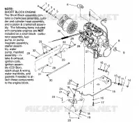MONTAGGIO DEL MOTORE 500 EFI 0963774 and EUROPEAN 500 EFI E963774 (4936183618C002)