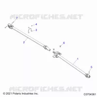 TRASMISSIONE, FRONT PROP SHAFT