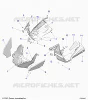 NOSEPAN ASM./FENDERS