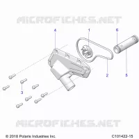 MOTORE, WATERPUMP IMPELLER AND COVER