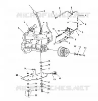MONTAGGIO DEL MOTORE LITE/0933433 and  LITE DELUXE/0933431 (4922972297021A)