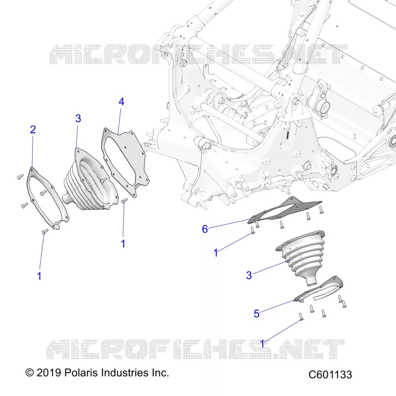 TELAIO, TIE ROD BOOT ASM.
