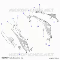CARROZZERIA POSTERIORE FENDERS