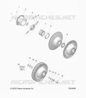 TRASMISSIONE, CLUTCH, SECONDARY