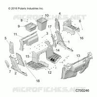 CARROZZERIA INFERIORE ANTERIORE AND ROCKERS