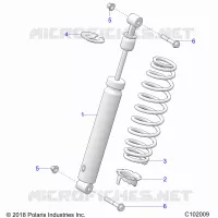 SUSPENSION, SHOCK ANTERIORE