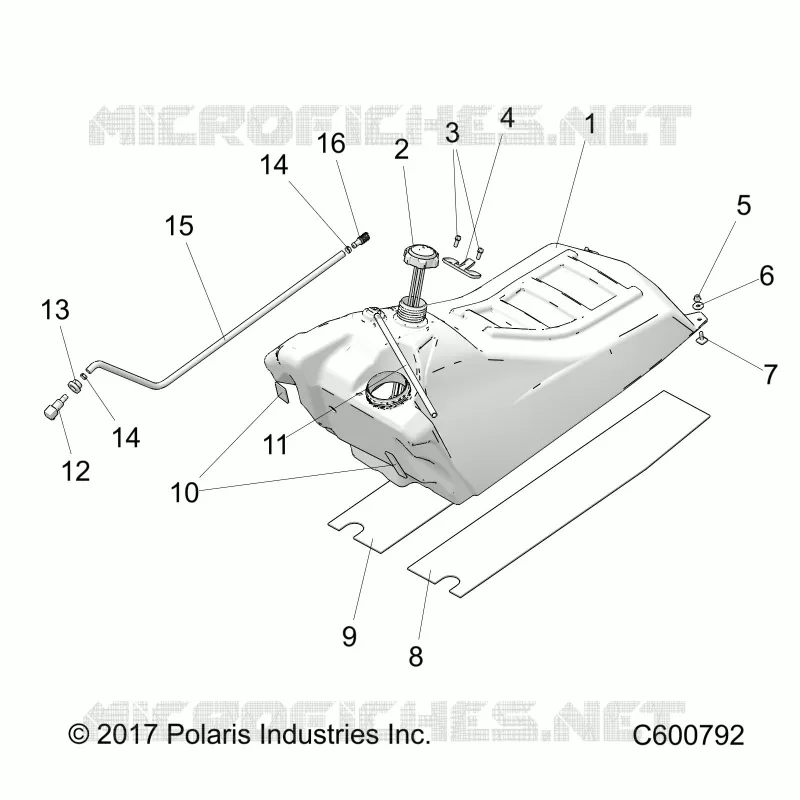 CARBURANTE SYSTEM, CARBURANTE TANK ASM.