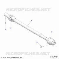 TRASMISSIONE, FRONT PROP SHAFT