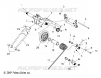 SUSPENSION, POSTERIORE COPPIA ARM