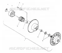 FRIZIONE DRIVEN ASSEMBLY LITE GT 0953133 and  EUROPEAN LITE GT E953133 (4928922892B012)