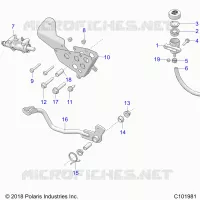 BRAKES, BRAKE PEDAL AND CILINDRO PRINCIPALE