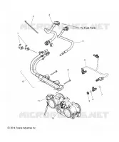 SISTEMA DI ALIMENTAZIONE CARBURANTE, RAIL, LINES and corpo farfallato