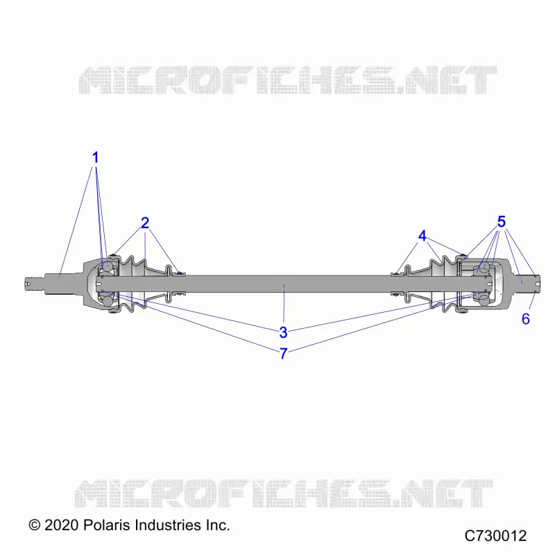 TRASMISSIONE, FRONT HALF SHAFT