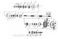 INTERMEDIO DI MONTAGGIO  6X6 UPDATED 2-91 (4919811981027A)