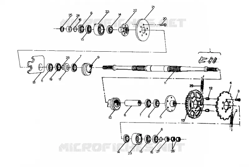 INTERMEDIO DI MONTAGGIO  6X6 UPDATED 2-91 (4919811981027A)
