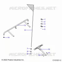 PARAURTI, REAR, FLAG, BEACON, AND PASS HANDLE