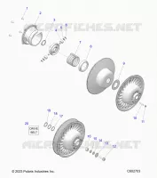 TRASMISSIONE, CLUTCH, SECONDARY
