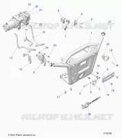 PARAURTI ANTERIORE WINCH AND MOUNTING