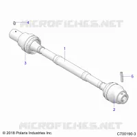 TRASMISSIONE, FRONT PROP SHAFT