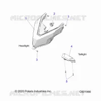 ELETTRICO, HEADLIGHT AND TAILLIGHT